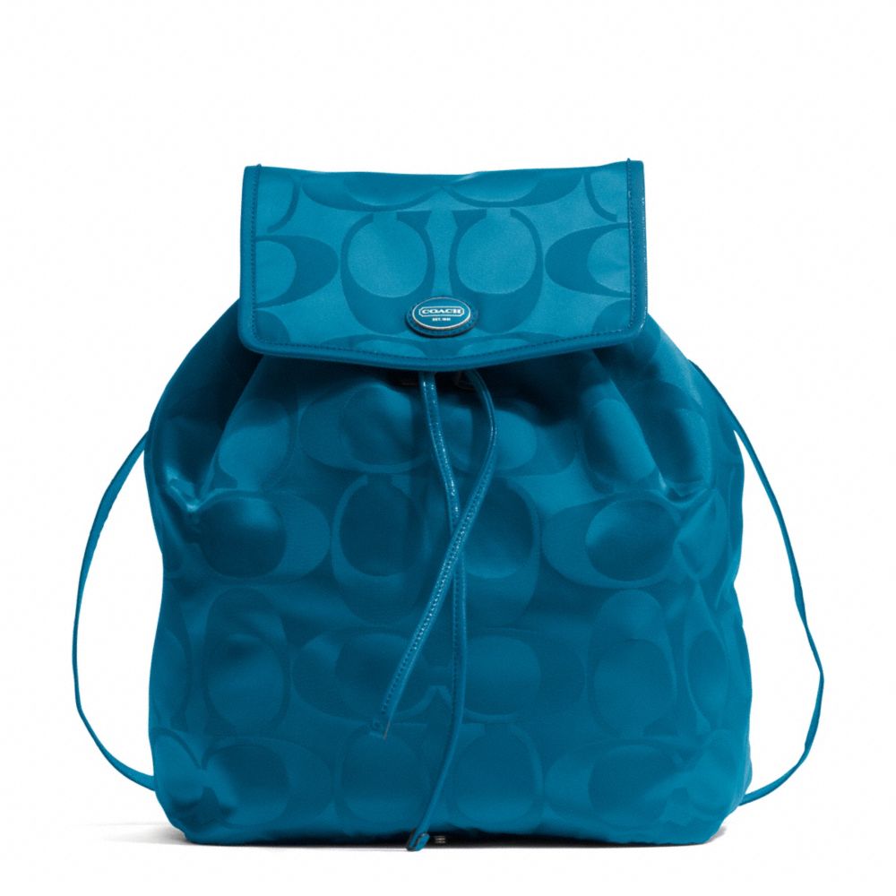 COACH GETAWAY SIGNATURE PACKABLE BACKPACK - ONE COLOR - F77350