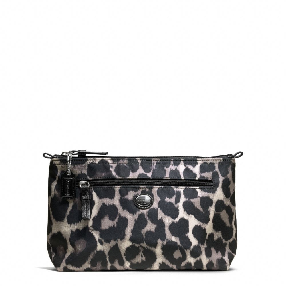 GETAWAY OCELOT PRINT COSMETIC POUCH - COACH f77430 - 17567