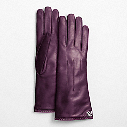 LEATHER CASHMERE LINED GLOVE