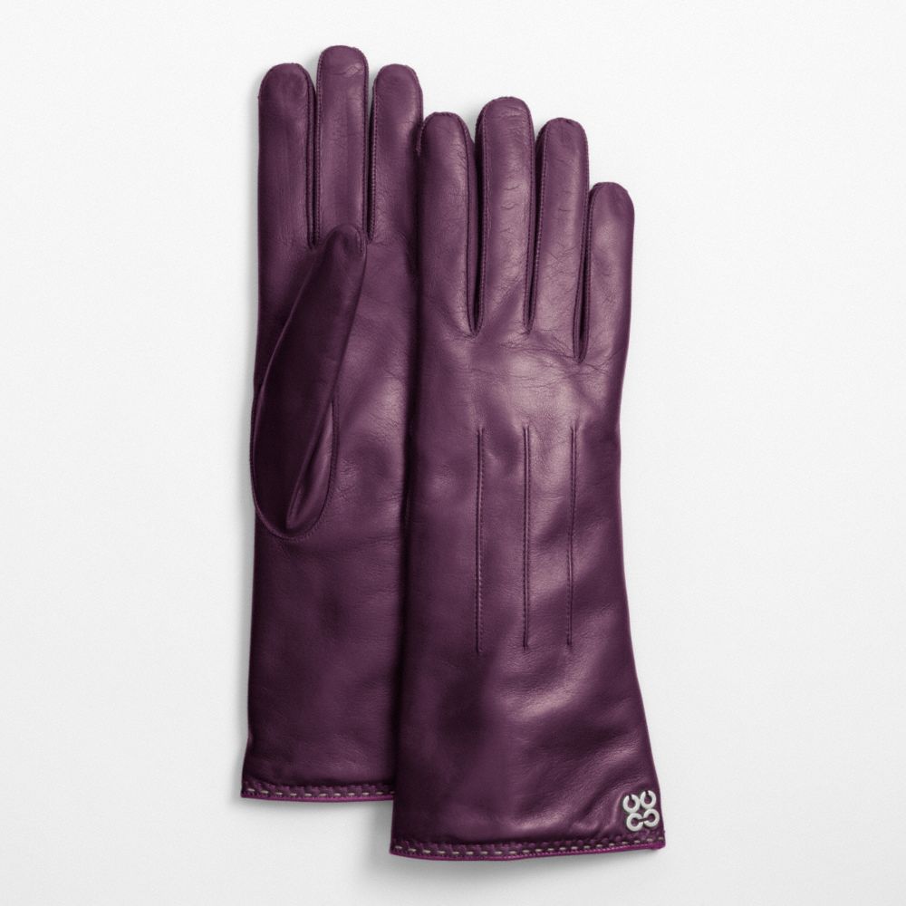 LEATHER CASHMERE LINED GLOVE