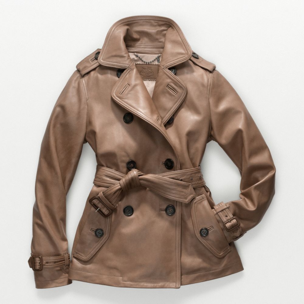 coach classic trench-tech