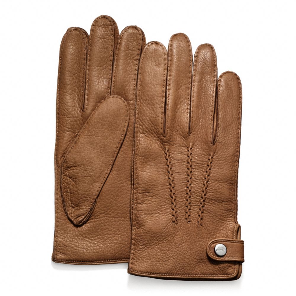 DEERSKIN GLOVE - COACH f82867 - 25183
