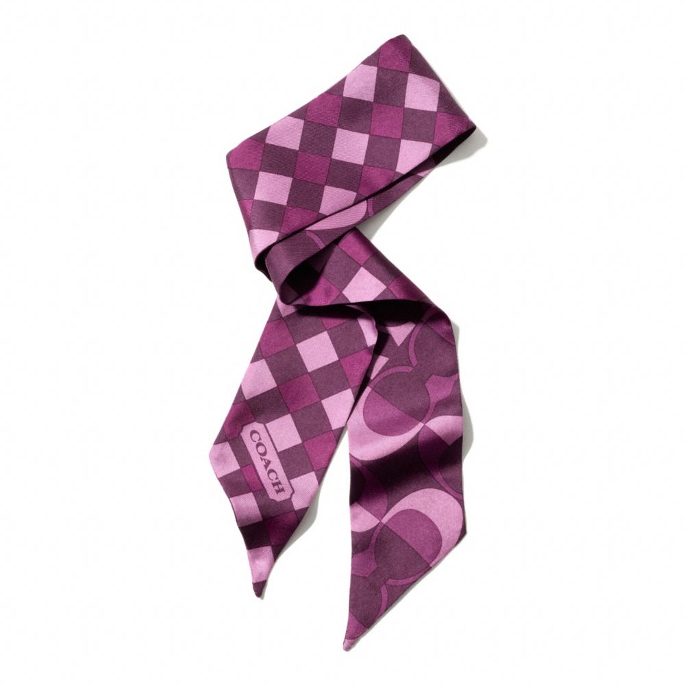 PEYTON DREAM C PONYTAIL SCARF - COACH f83971 - 20151