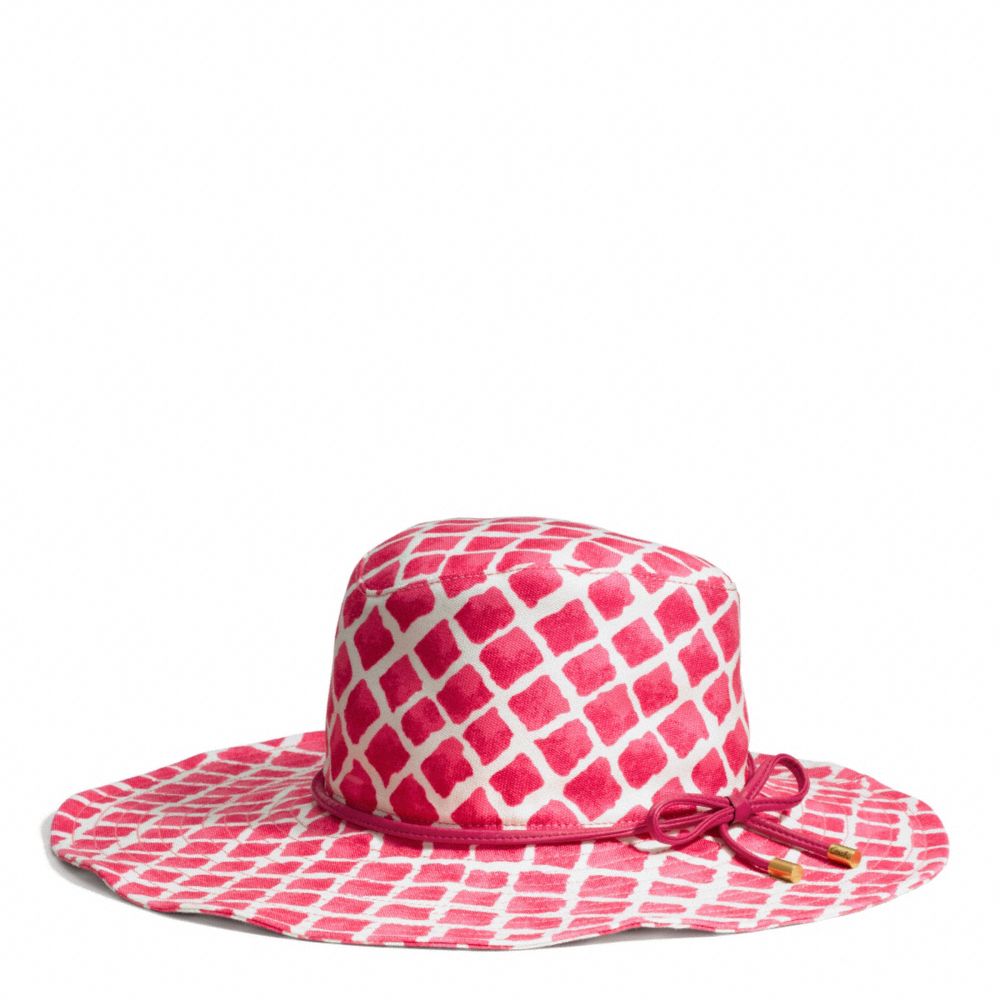 PAINTED DIAMONDS FLOPPY HAT - COACH f84246 - 25929