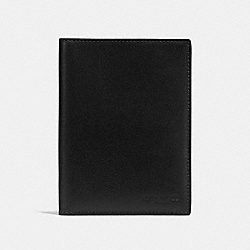 COACH PASSPORT CASE - BLACK - F93604