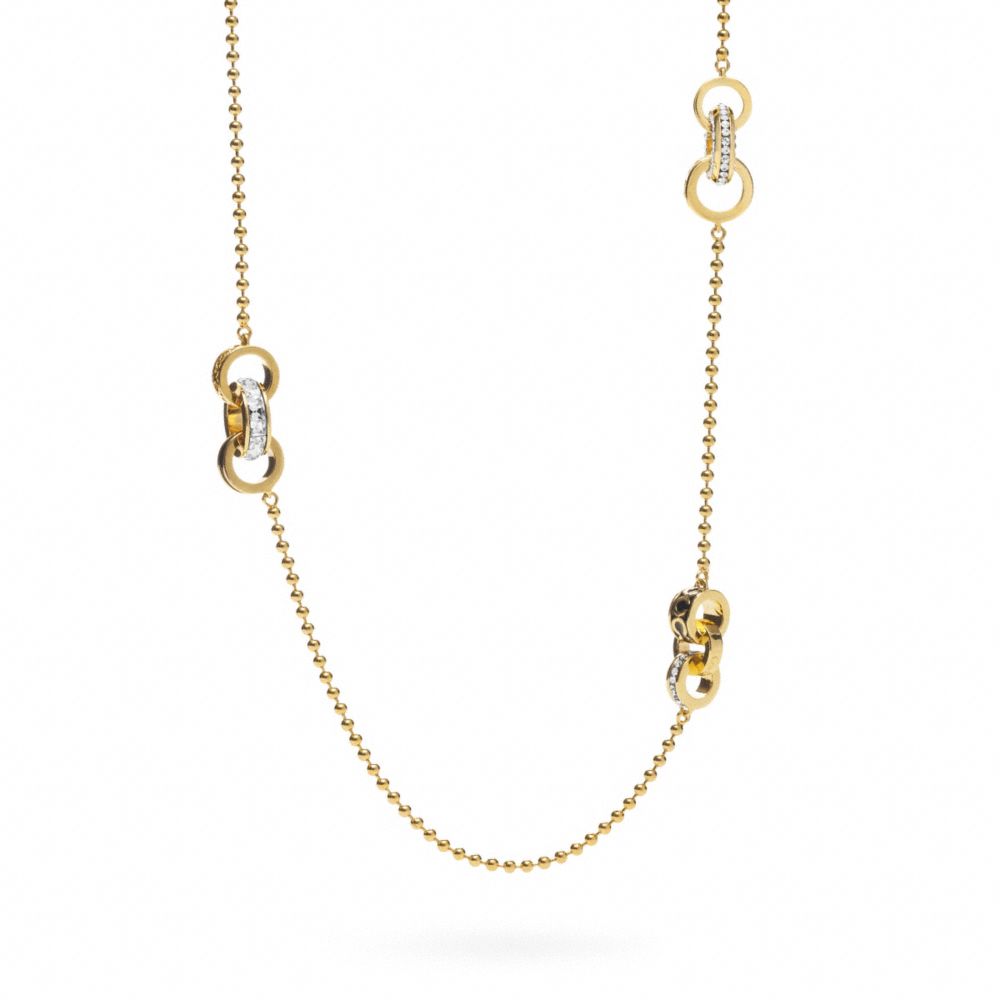 KRISTIN RONDELL STATION NECKLACE - COACH f95670 - 23871