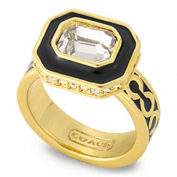 COACH OP ART STONE RING - ONE COLOR - F96173