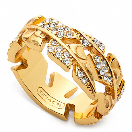 COACH FEATHER WRAP RING -  - f96258