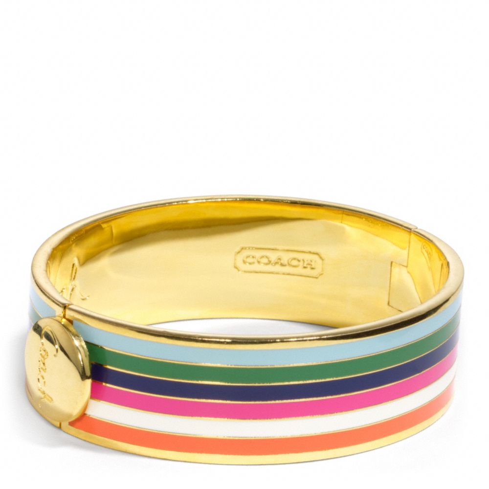 COACH HINGED LEGACY BANGLE - ONE COLOR - F96367