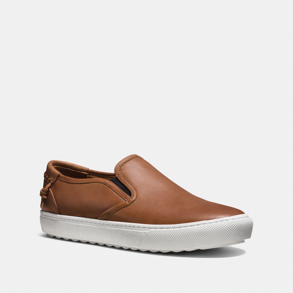 UNION SLIP ON SNEAKER - COACH fg1440 - SADDLE