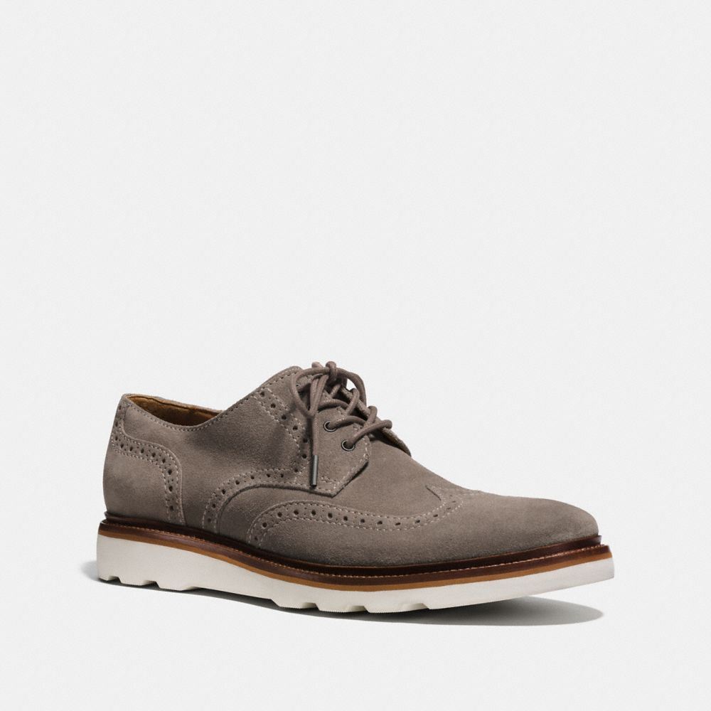 BEDFORD WINGTIP BOOT - COACH fg1443 - FOG