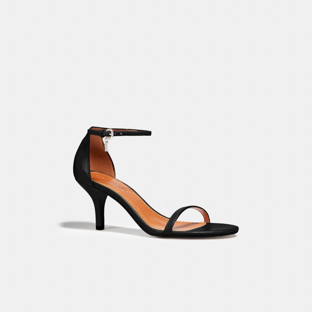 HEEL SANDAL - COACH fg1540 - BLACK