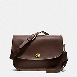 COACH CITY BAG IN GLOVETANNED LEATHER - MAHOGANY - IR9790