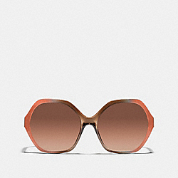 COACH KAIHLA SUNGLASSES - ORANGE BROWN - L061++C5E++ONE