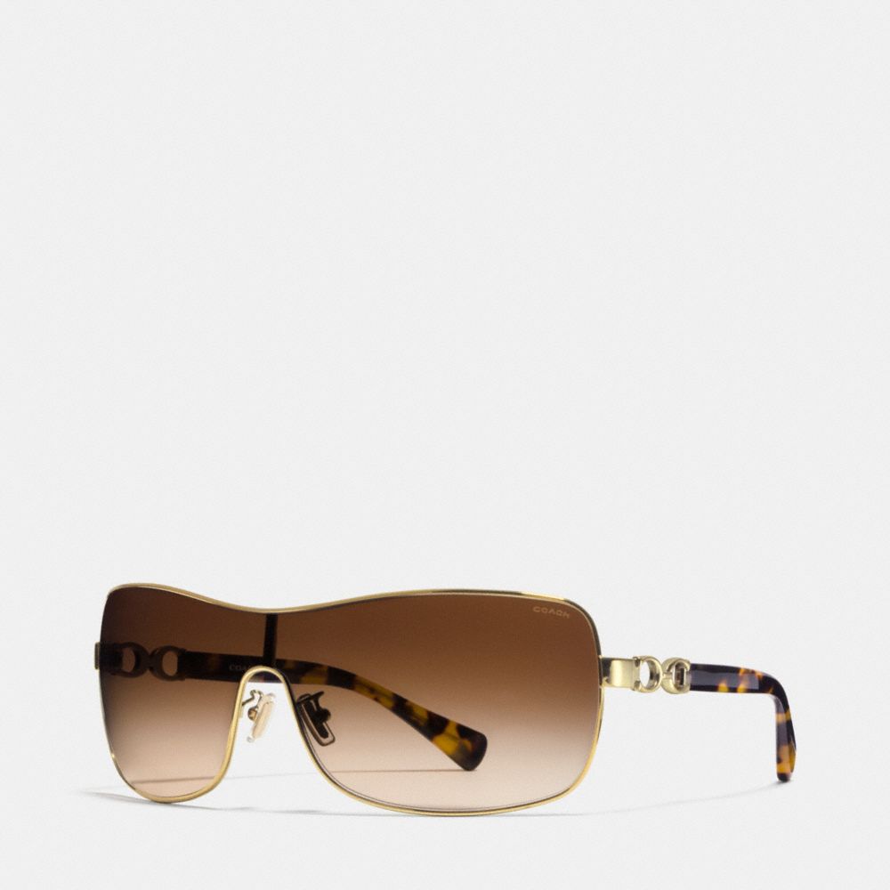 CORT SUNGLASSES - COACH l093 - GOLD/TOKYO TORTOISE