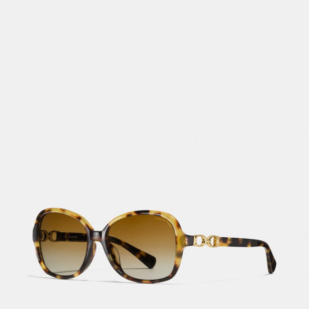 COLE POLARIZED SUNGLASSES - COACH lp096 - TOKYO TORTOISE