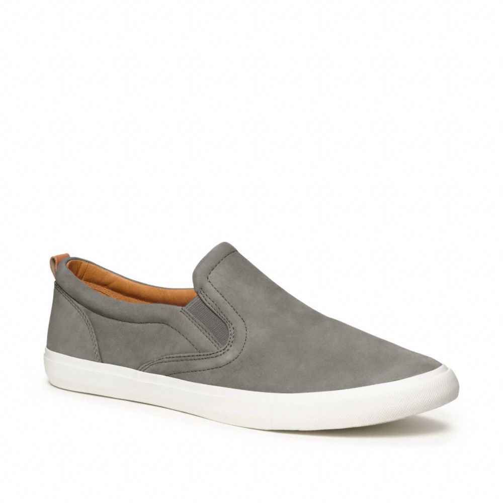 NILES NUBUCK SLIP ON