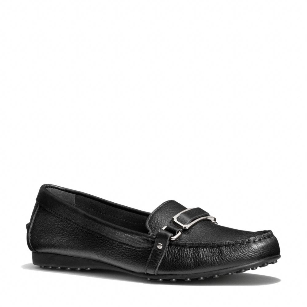 FLYNN LOAFER - COACH q3306 - BLACK