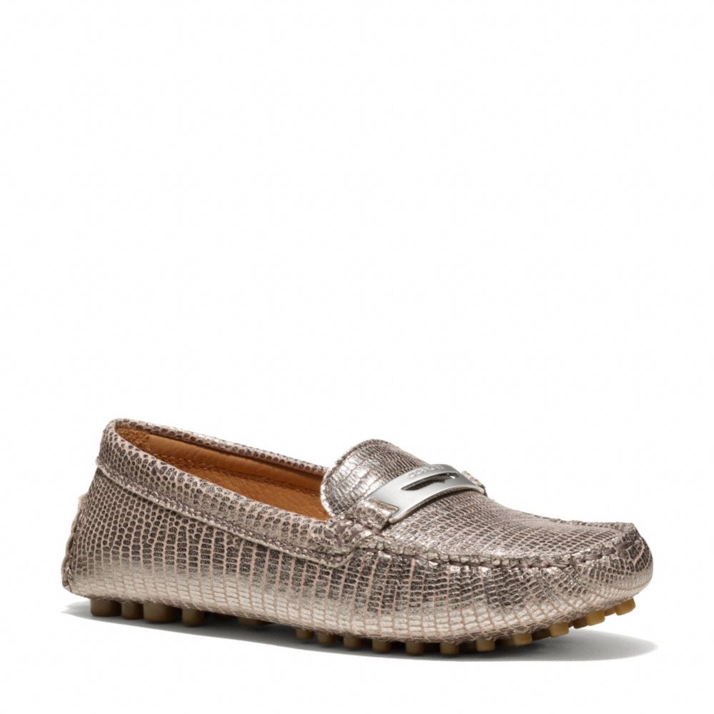 NOLA LOAFER - COACH q4061 - PEWTER
