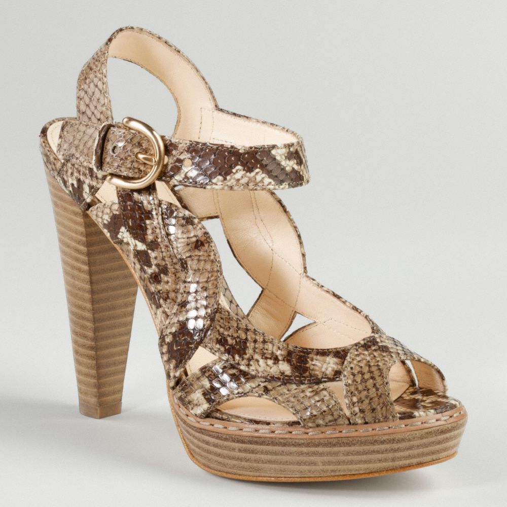 TAMARA PYTHON HEEL $228.00