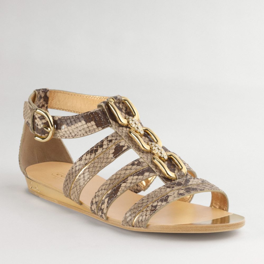 Tesa Python Sandal $208.00