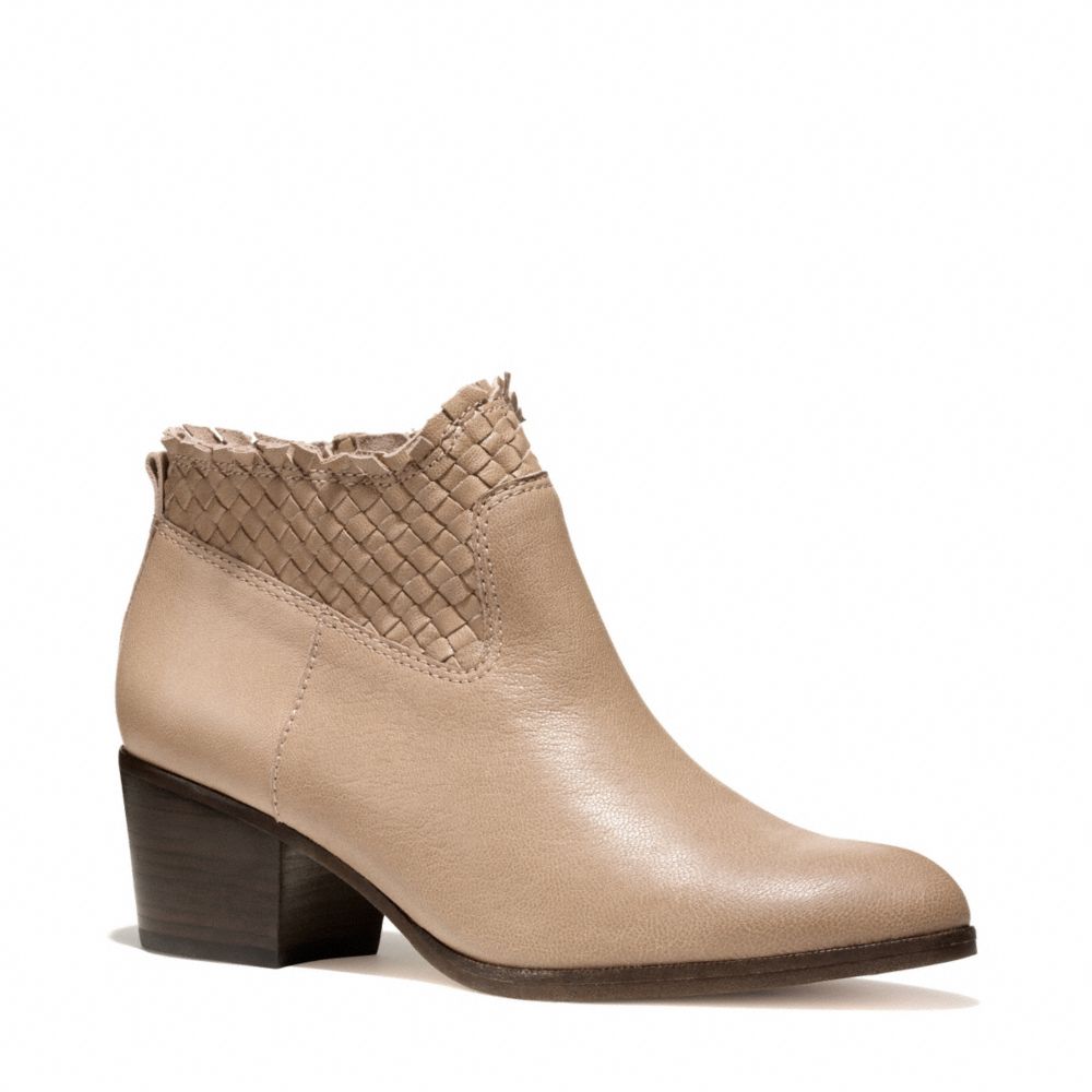 RYER BOOTIE - COACH q6069 - MINK GREY/MINK GREY