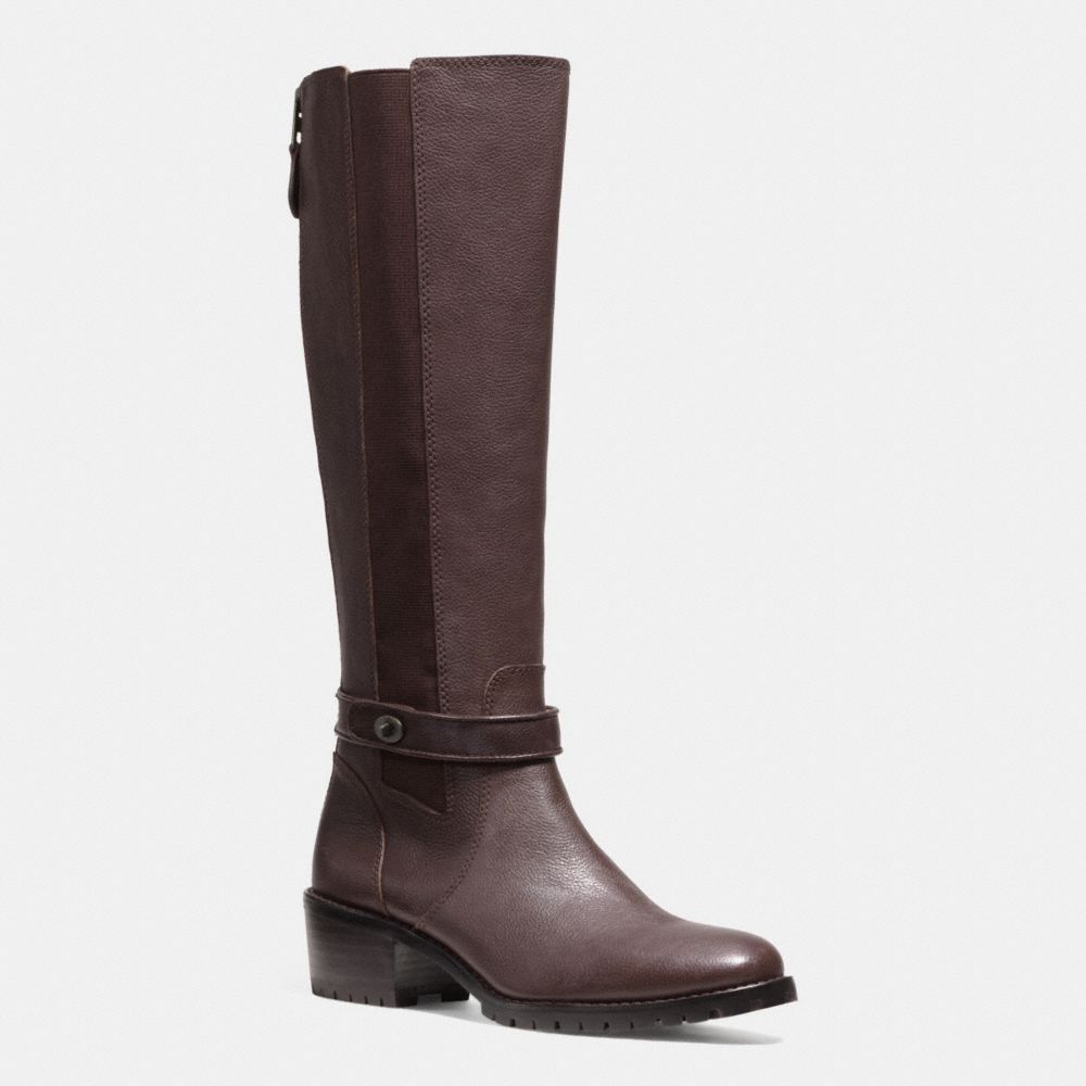 PENCEY BOOT - COACH q6144 - CHESTNUT