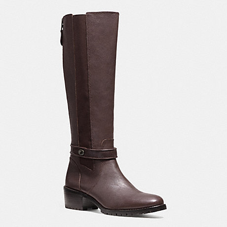 COACH PENCEY BOOT - CHESTNUT - q6144