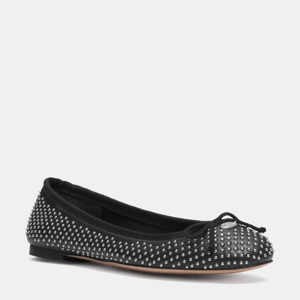 FLORABELLE FLAT - COACH q6506 - BLACK