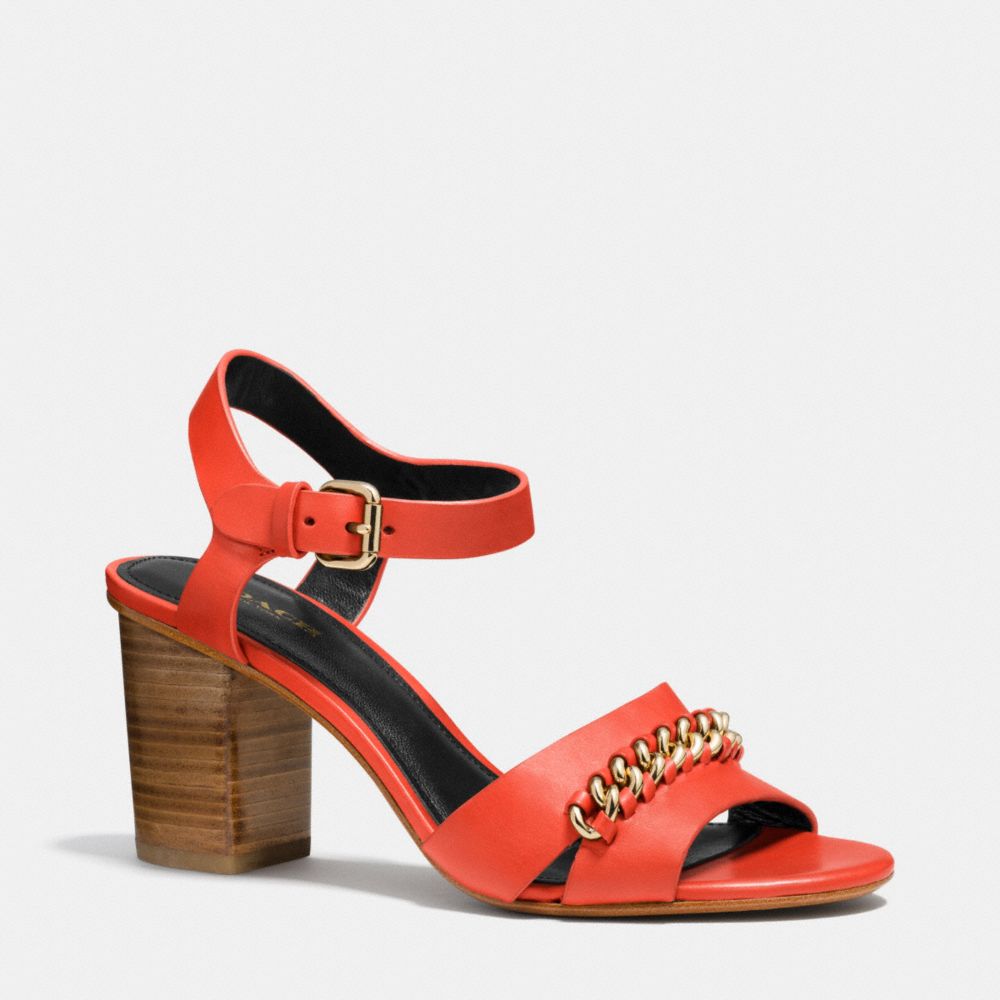 PHOEBE HEEL - COACH q6604 -  CORAL/CORAL