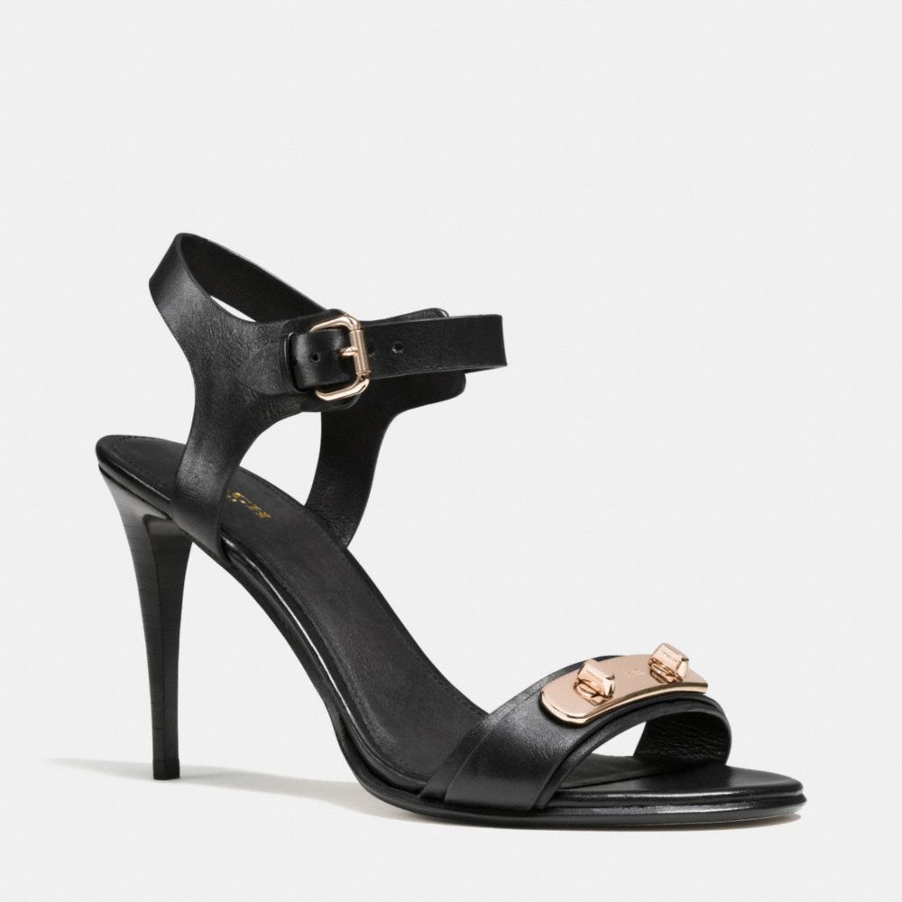 ILANA HEEL - COACH q7079 - BLACK/BLACK