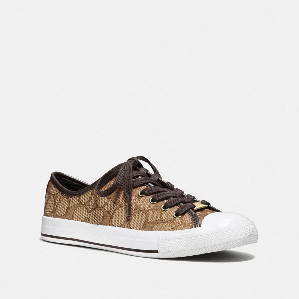 EMPIRE SNEAKER - COACH q7718 - KHAKI/CHESTNUT