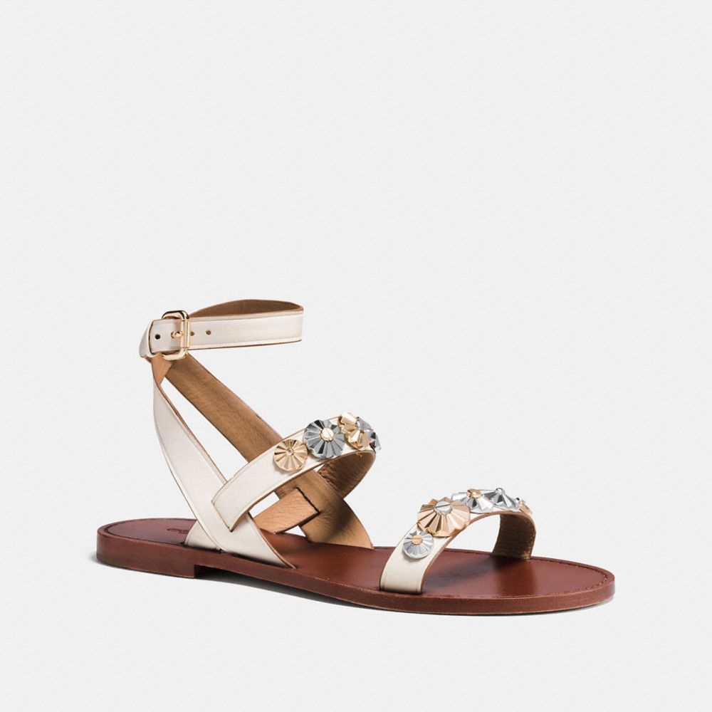 ELEANOR SANDAL - COACH q8306 - CHALK