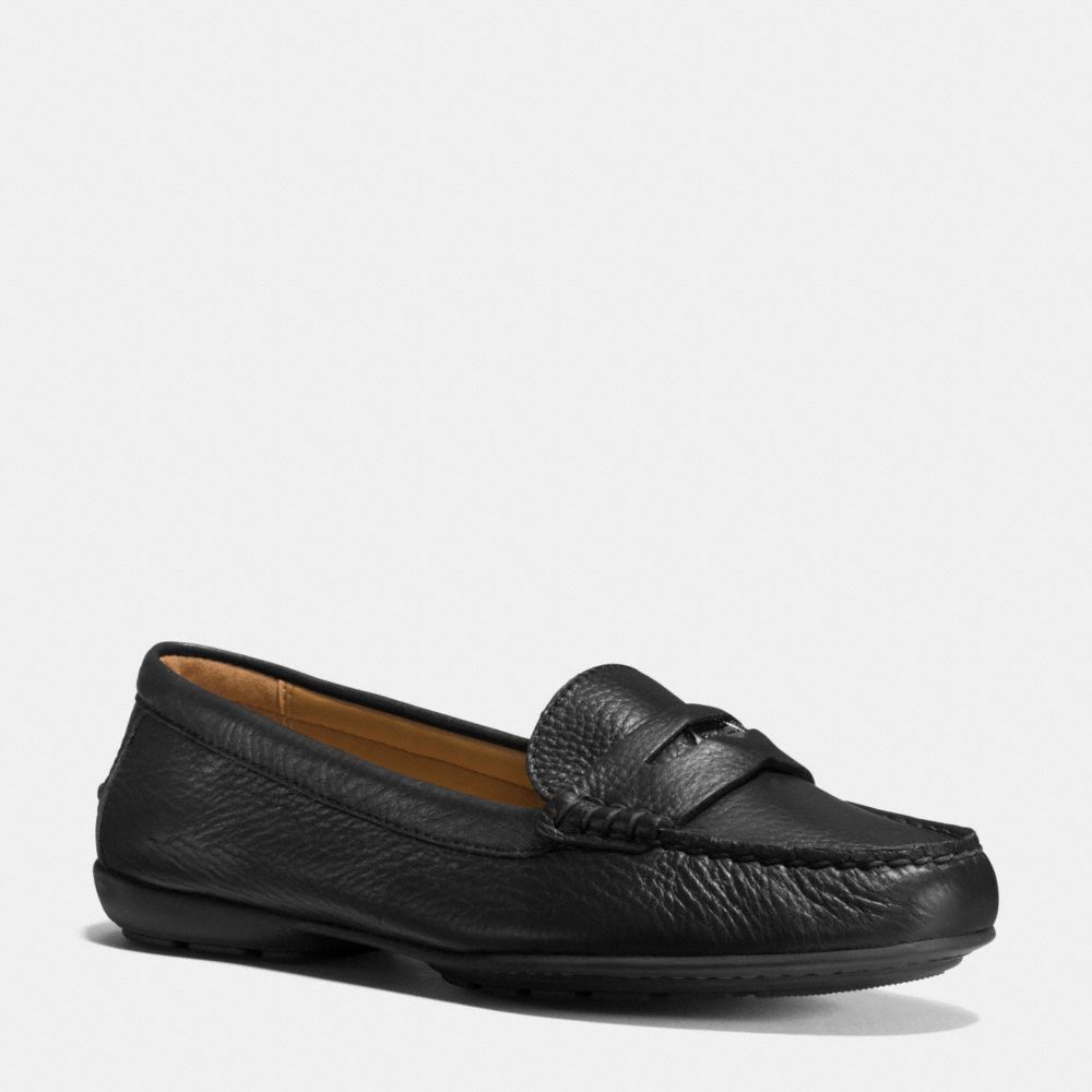 COACH PENNY LOAFER - COACH q8785 - BLACK