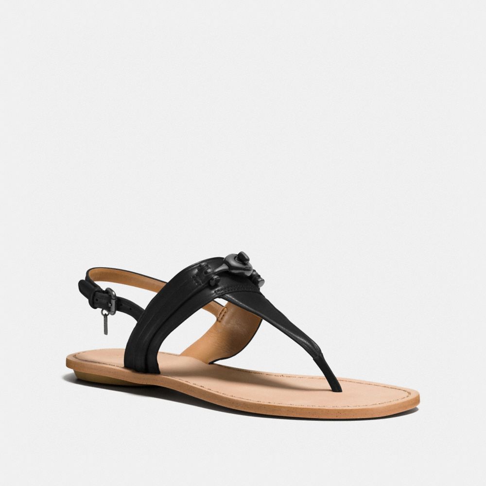 CANDACE SANDAL - COACH q9081 - BLACK