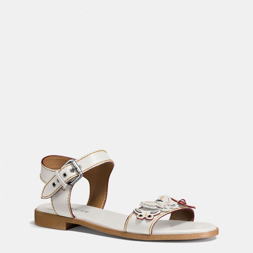 ABBY SANDAL - COACH q9147 - CHALK