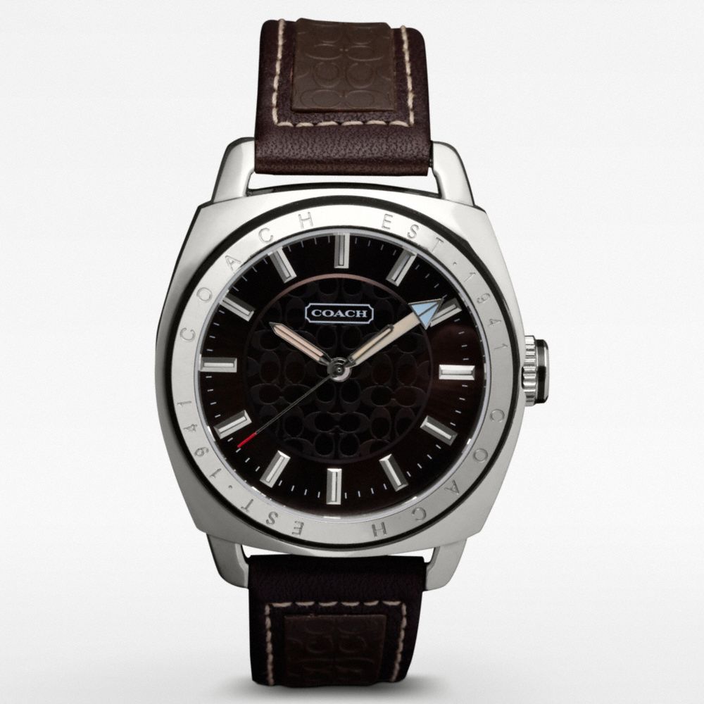 Mens Varick Signature Strap Watch $398.00