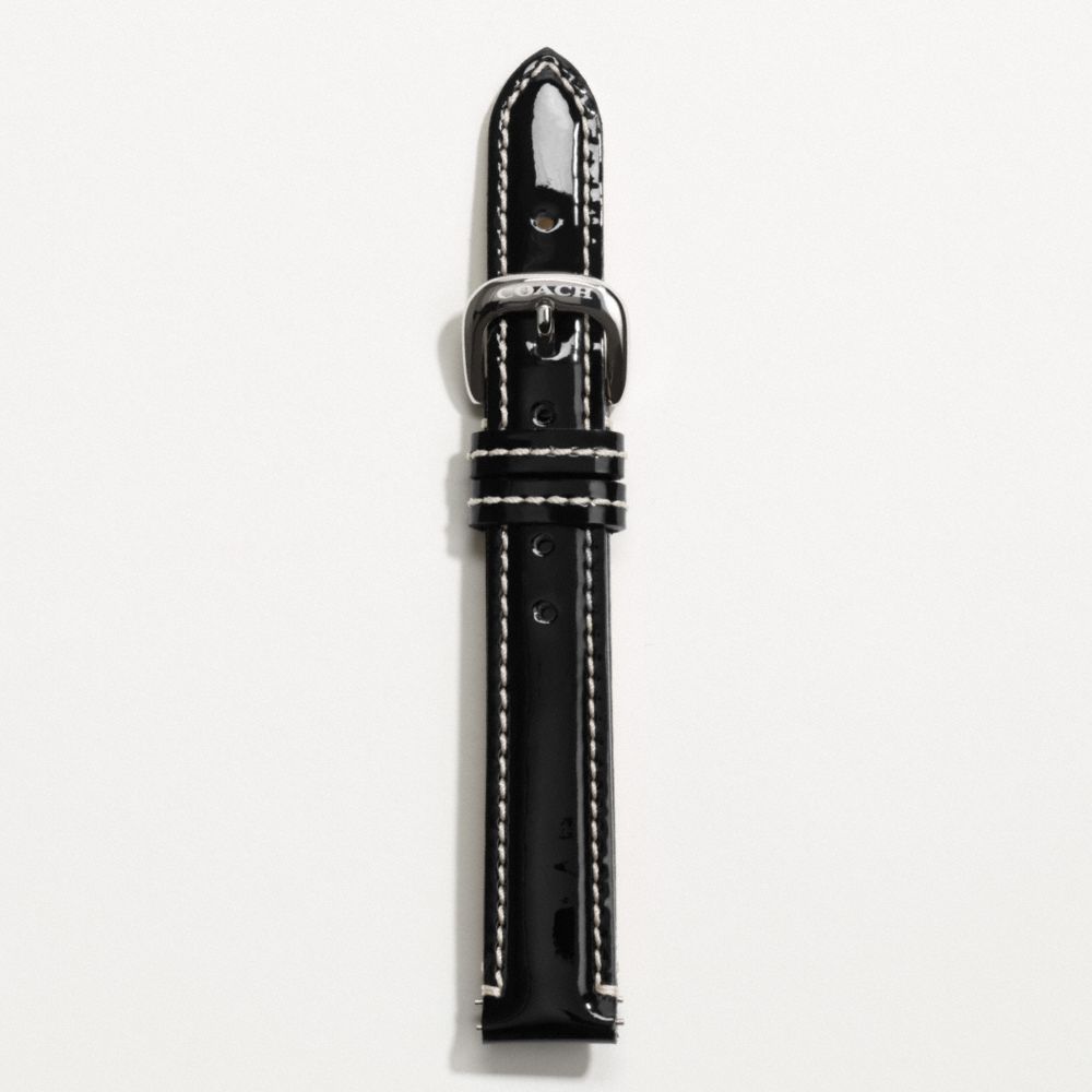 Leather/Patent Interchangeable Strap $75.00