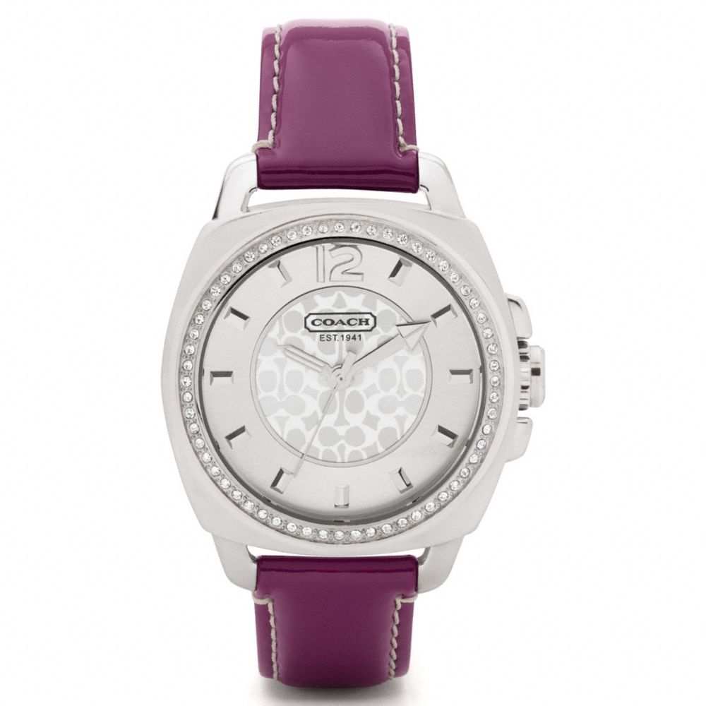 COACH BOYFRIEND STRAP WATCH