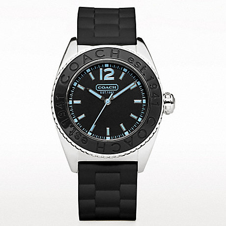 COACH ANDEE RUBBER STRAP WATCH -  - w931
