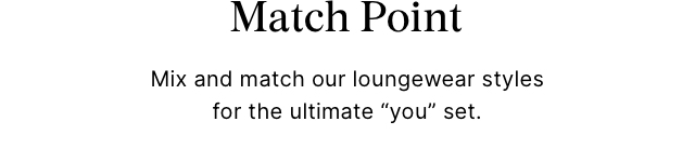 Match Point
