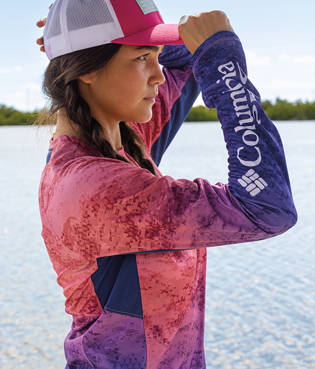 Columbia, Shorts, Columbia Pfg Blue Palm Super Backcast Water Shorts New  Size Xl Womens Fishing