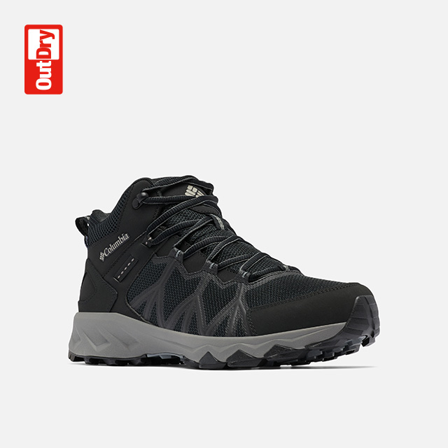 Black hiking boots