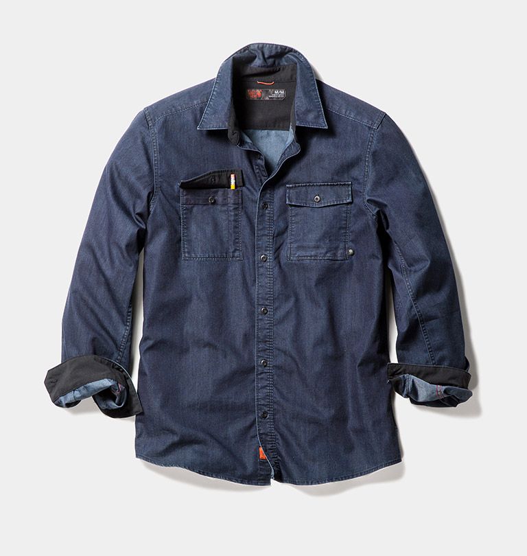 mountain hardwear denim shirt