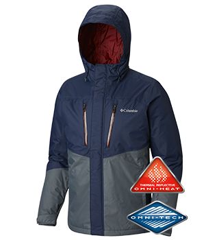 columbia frozen granular hooded jacket