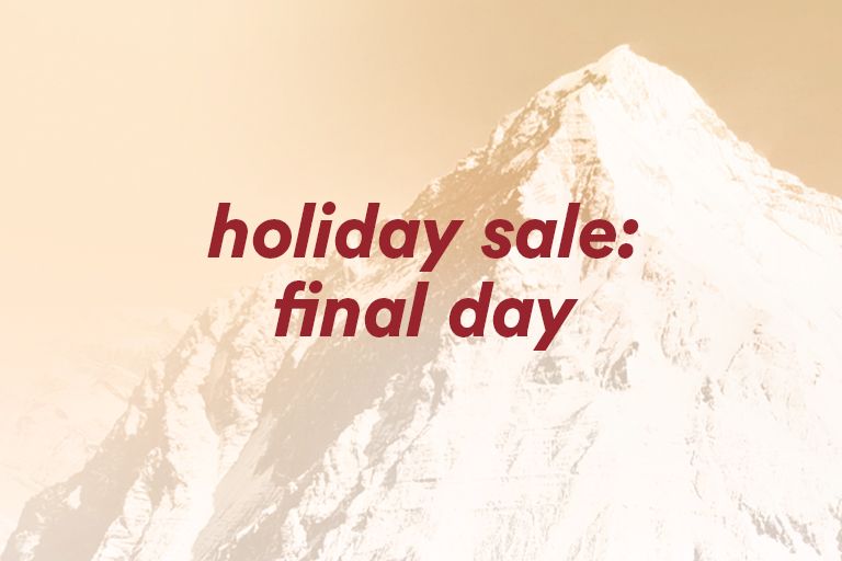 holiday sale: final day