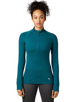 Womens Ghee Long Sleeve 1/4 Zip
