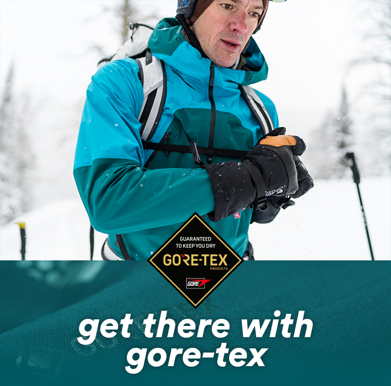 get there with GORE-TEX