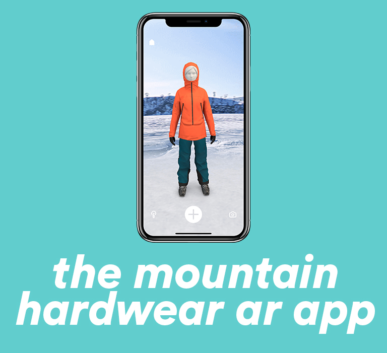 the mountain hardwear AR app