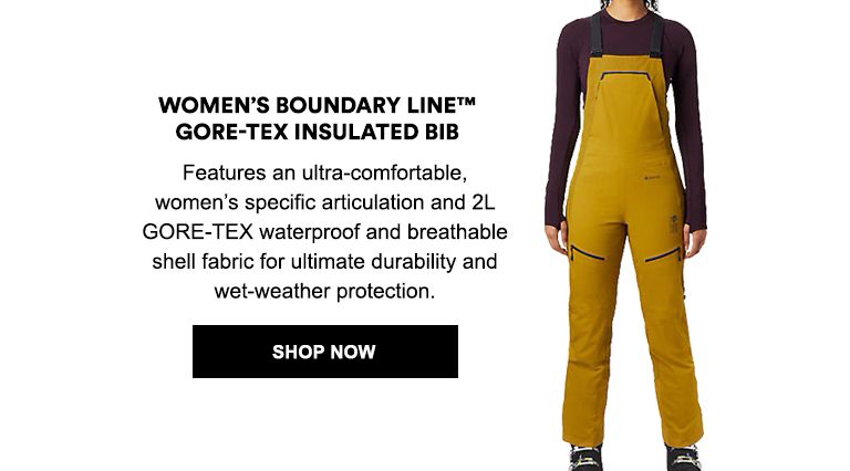 Womens Boundary Line GORE-TEX Insulated Bib